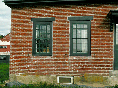 repointing of an outer wall